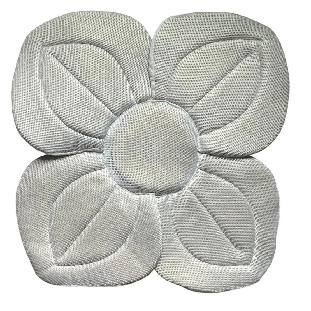 Baby bath cushion blooming flower pink lotus pad for the sink or baby bathtub